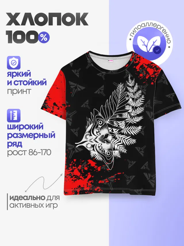 Детская базовая футболка