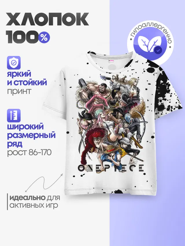 Детская базовая футболка