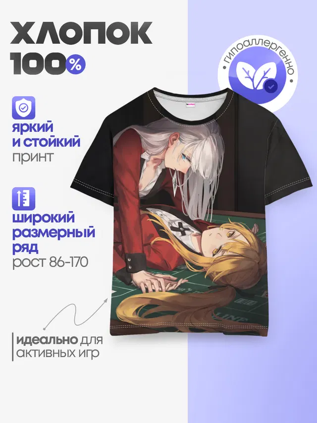 Детская базовая футболка