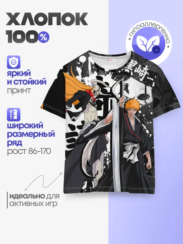 Детская базовая футболка
