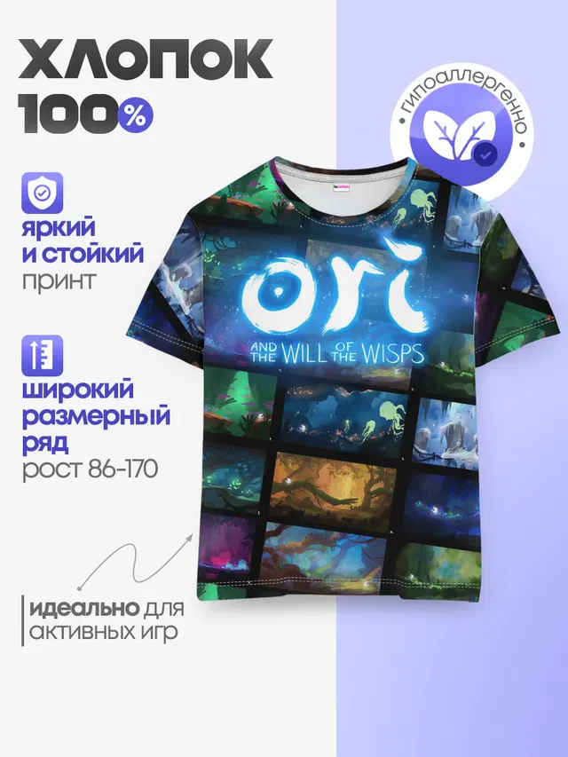 Детская базовая футболка