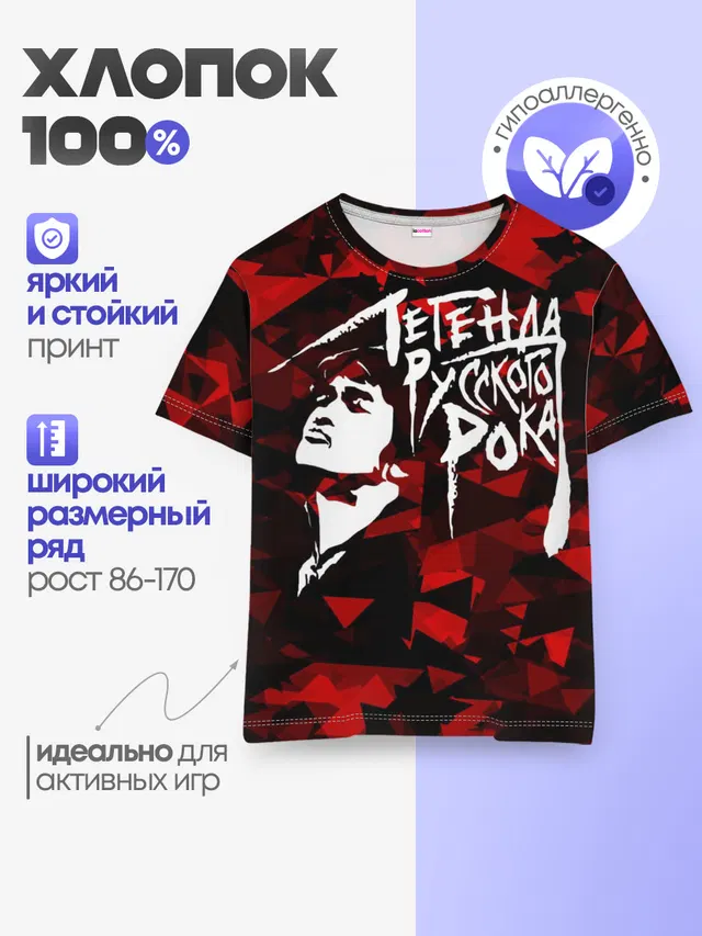 Детская базовая футболка