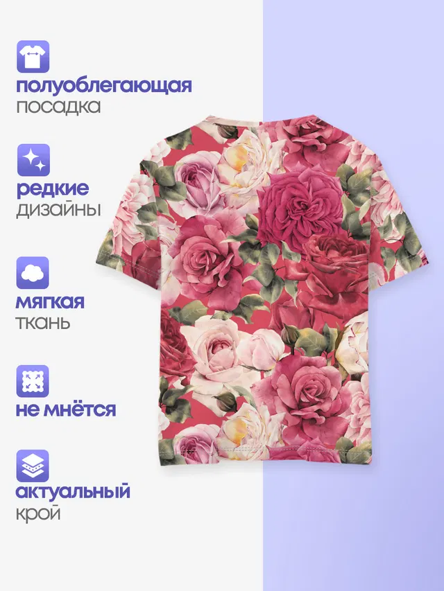 Акварель, розы