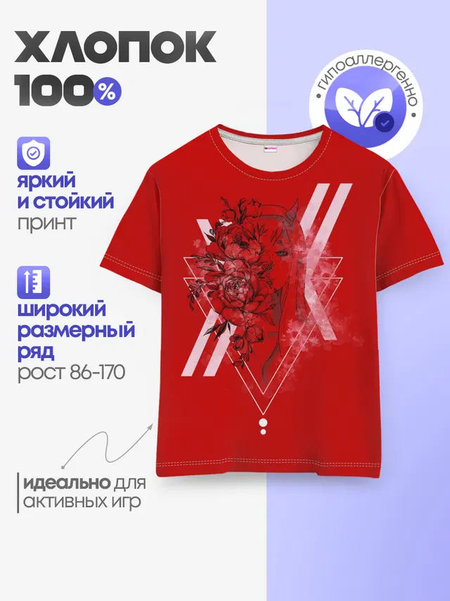 Детская базовая футболка