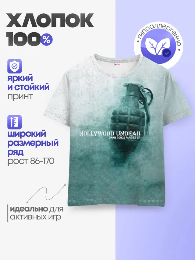 Детская базовая футболка