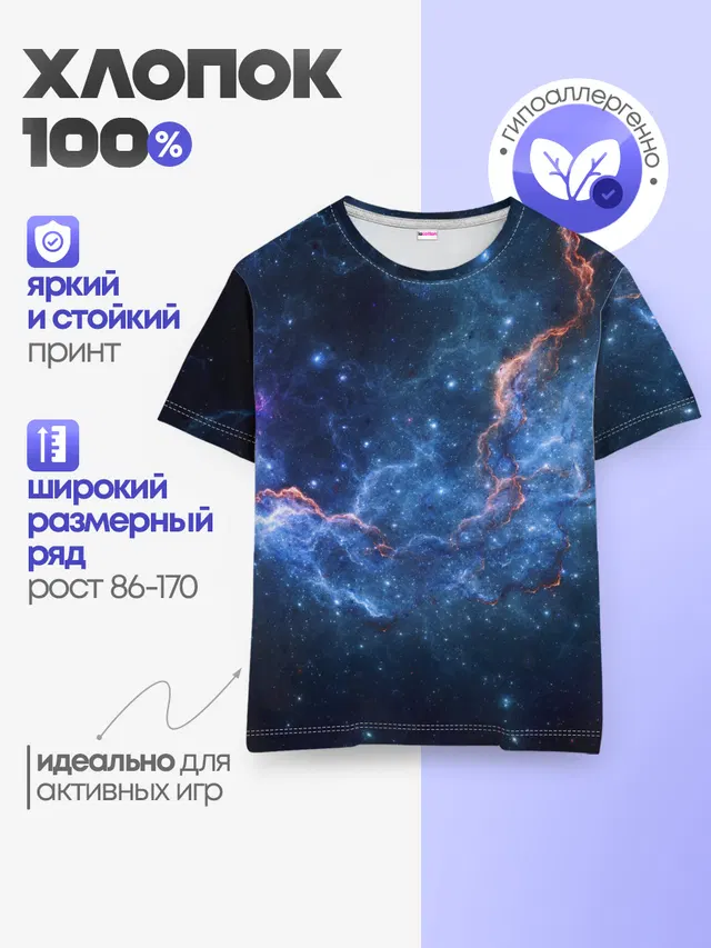 Детская базовая футболка