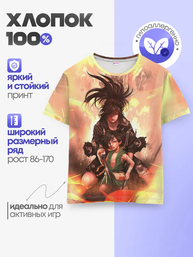 Детская базовая футболка