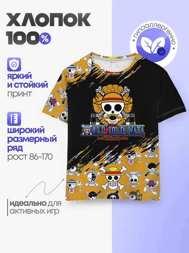 Детская базовая футболка
