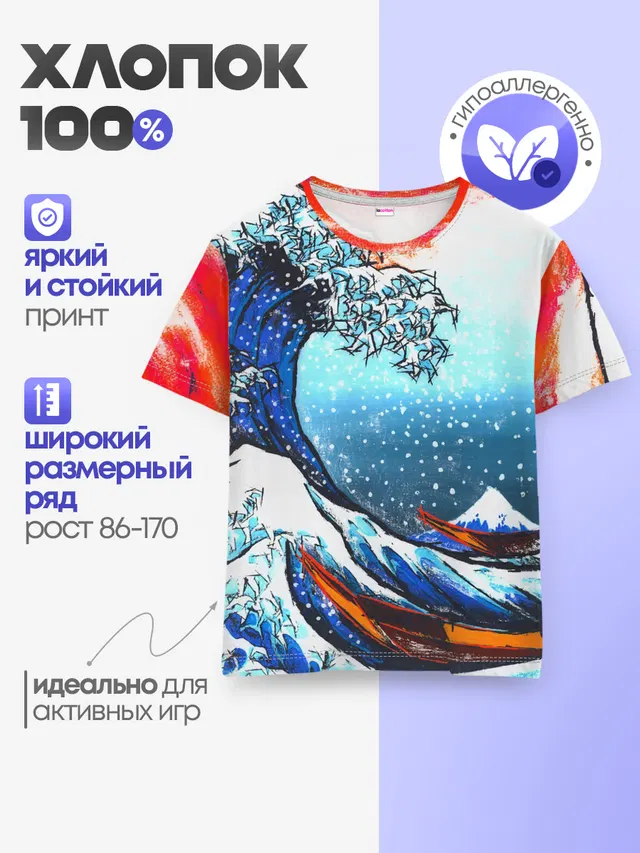 Детская базовая футболка