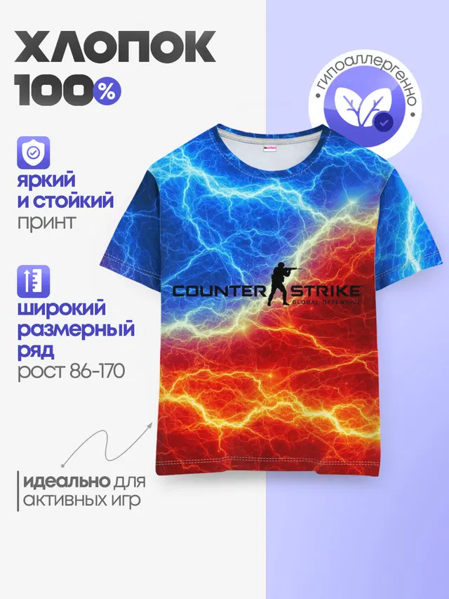Детская базовая футболка