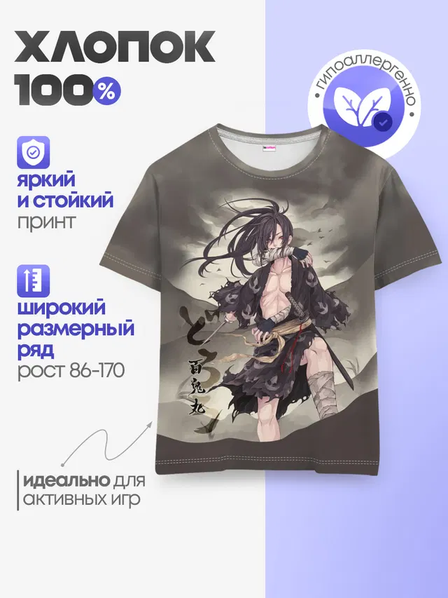 Детская базовая футболка