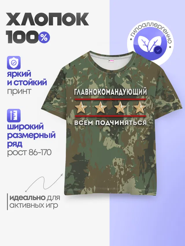Детская базовая футболка