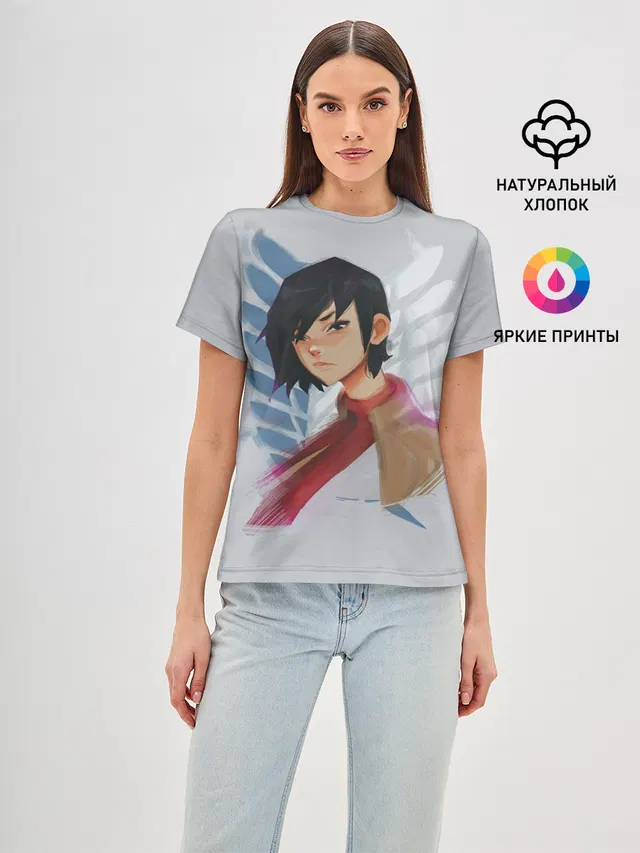 Logo and Mikasa