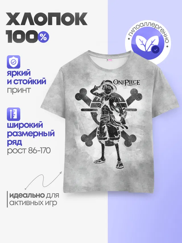 Детская базовая футболка