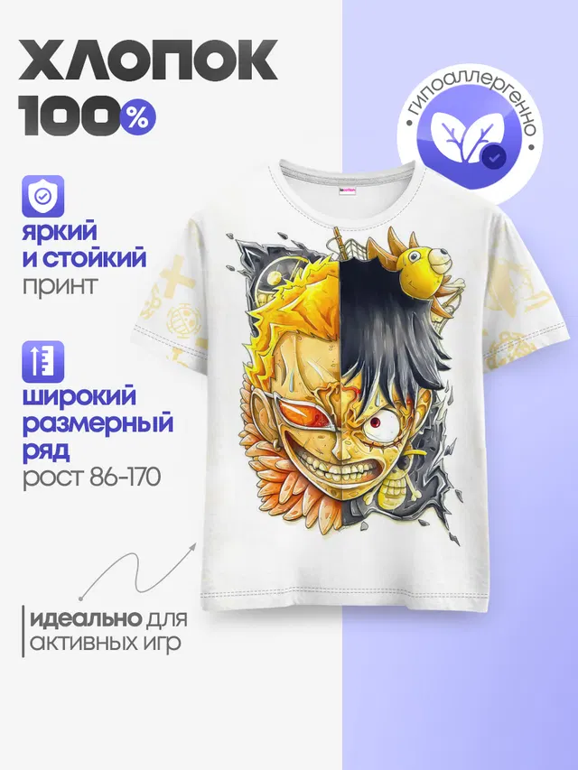 Детская базовая футболка