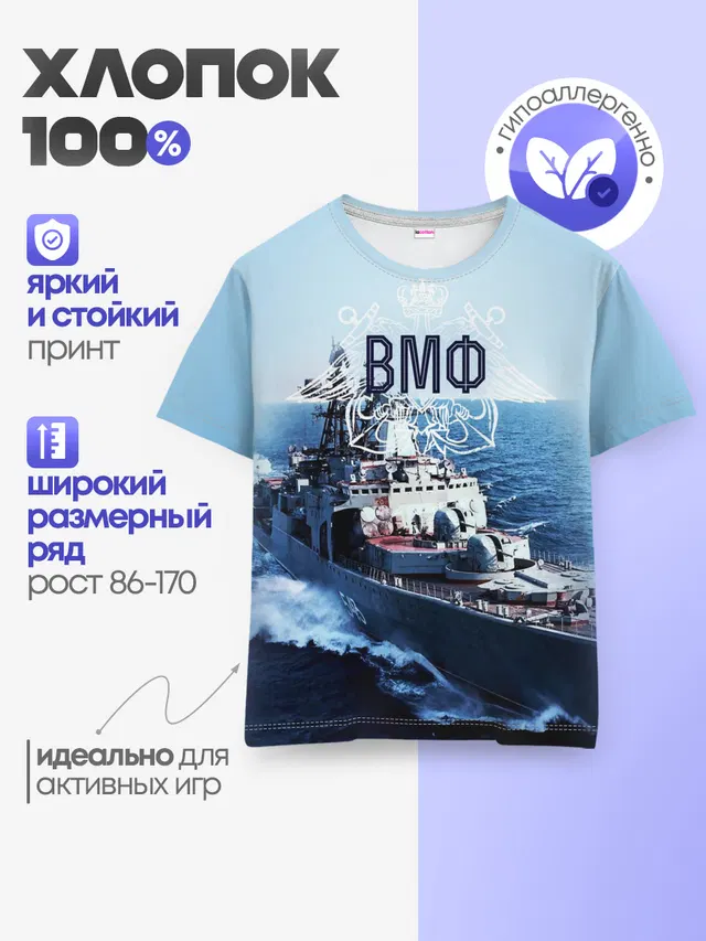 Детская базовая футболка