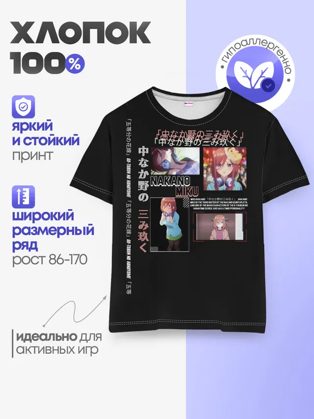Детская базовая футболка