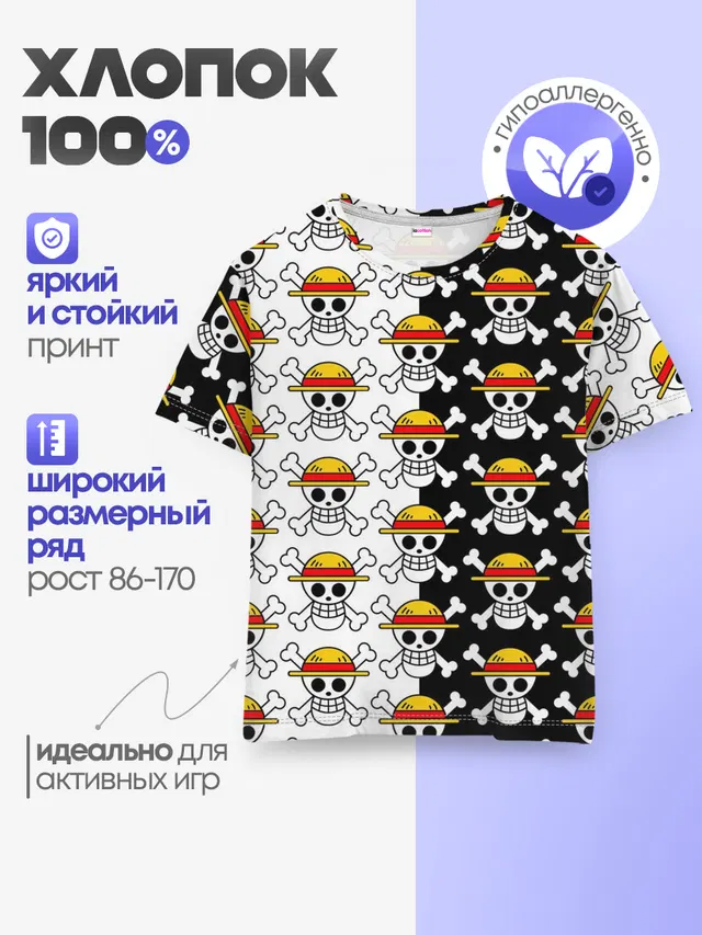 Детская базовая футболка
