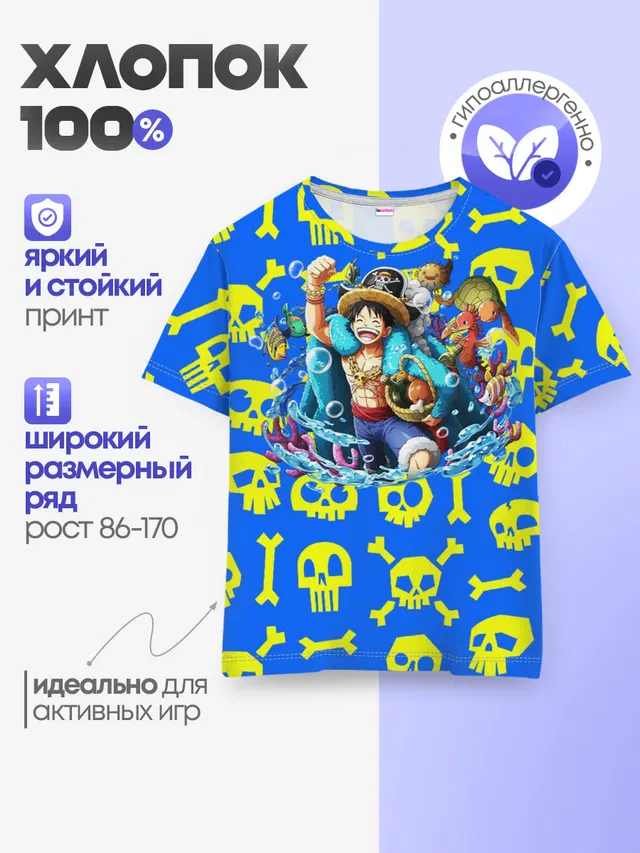 Детская базовая футболка