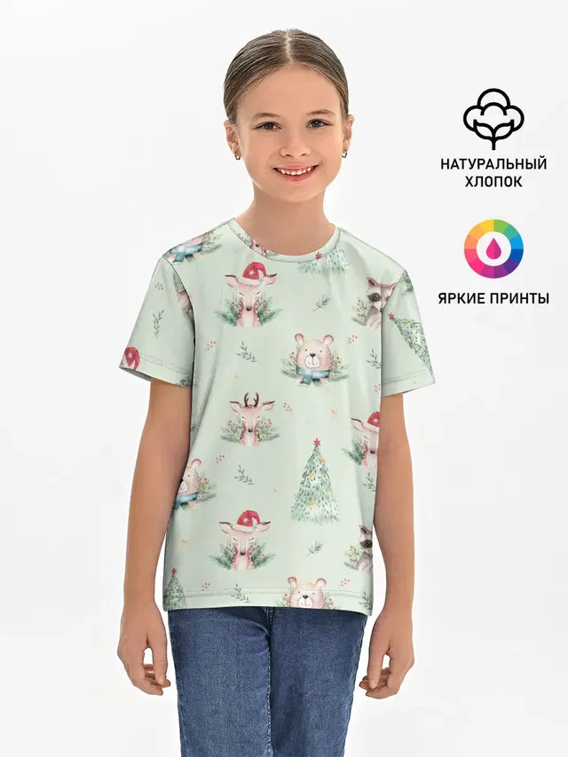 Детская базовая футболка
