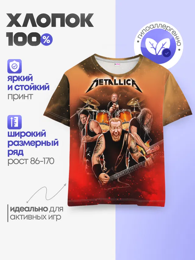 Детская базовая футболка