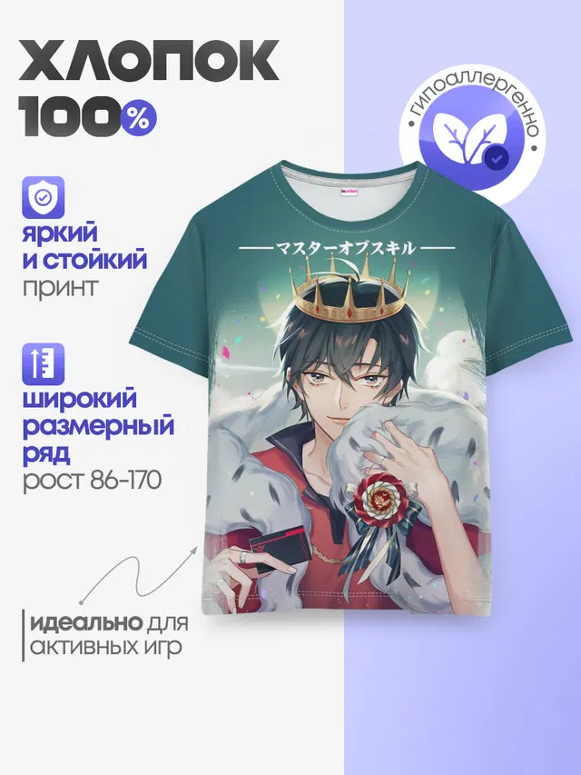 Детская базовая футболка