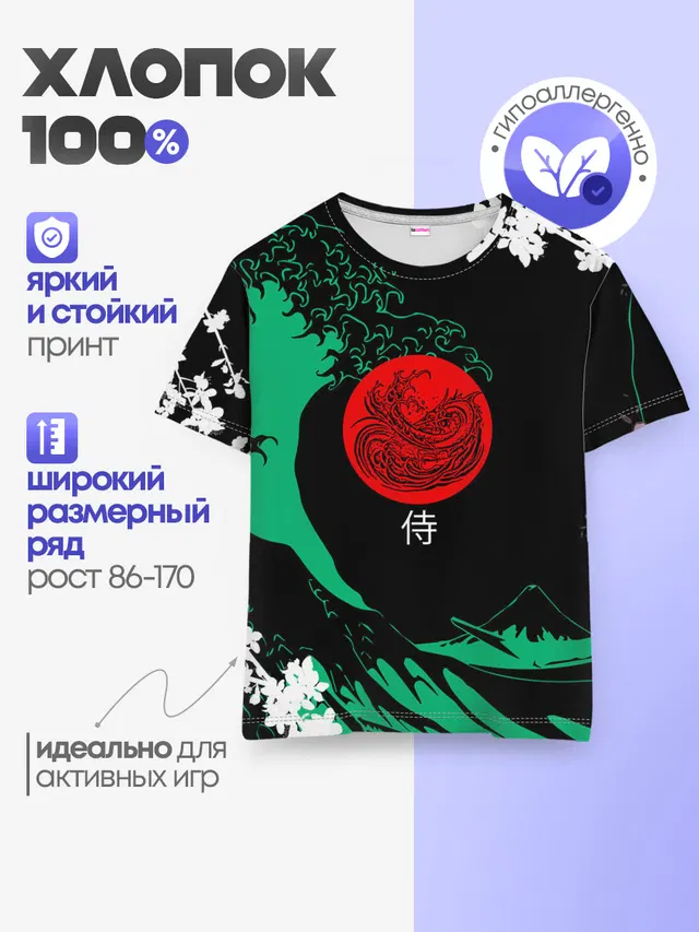 Детская базовая футболка