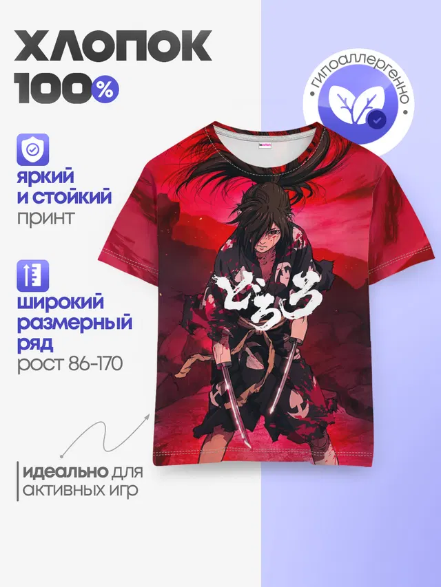 Детская базовая футболка