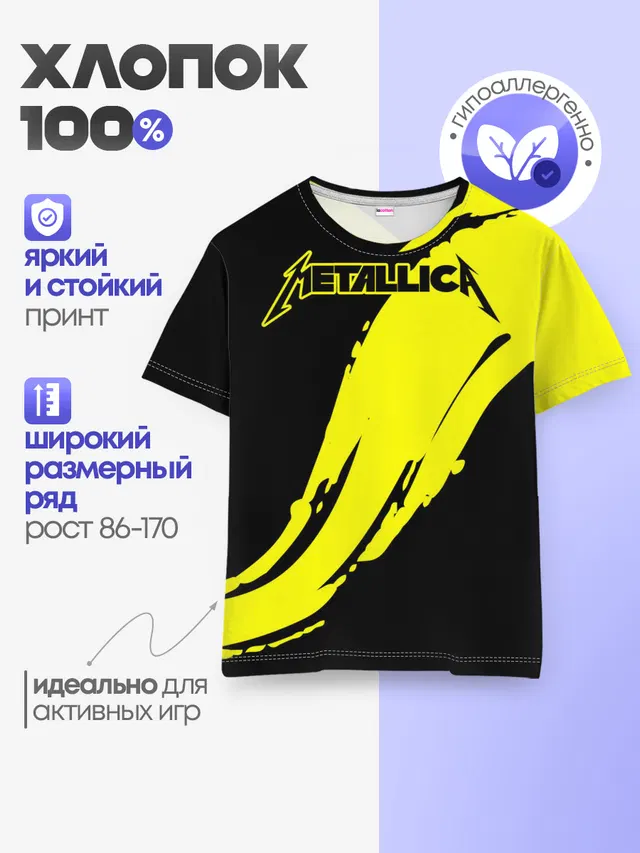 Детская базовая футболка