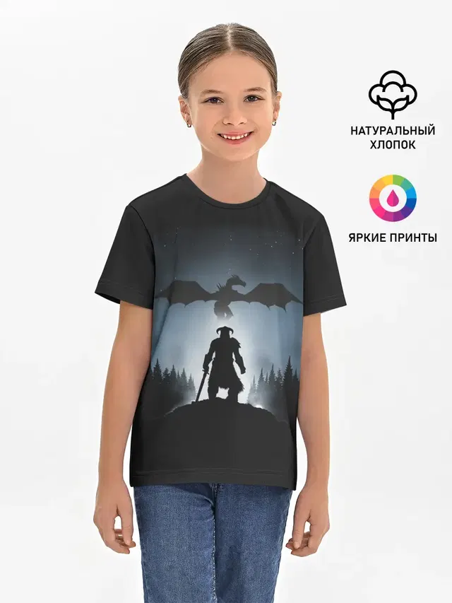 Детская базовая футболка
