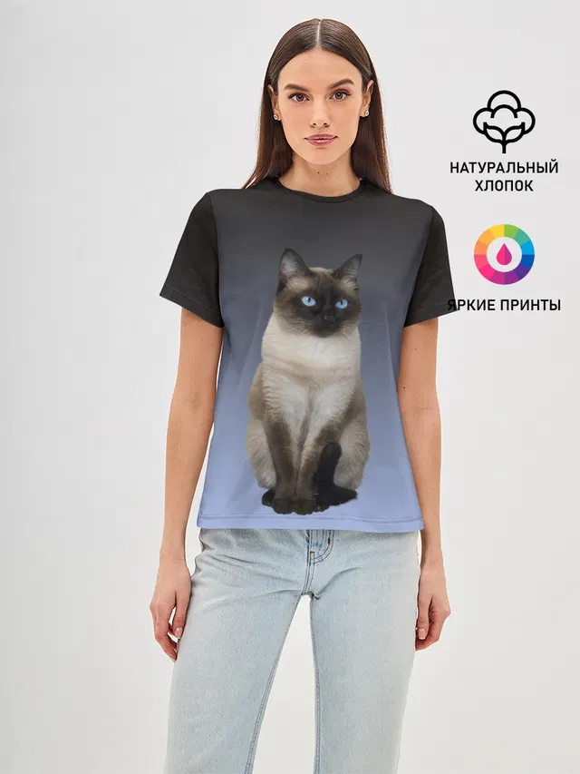 сиамская милая кошечка