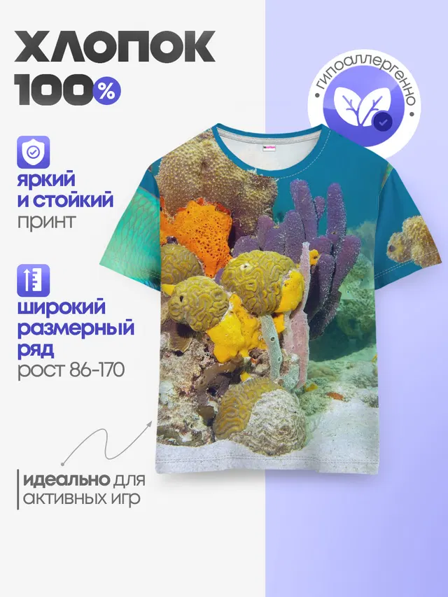 Детская базовая футболка