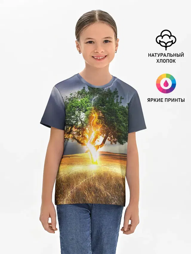 Детская базовая футболка