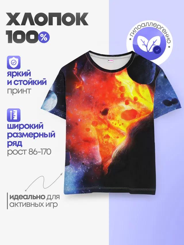 Детская базовая футболка