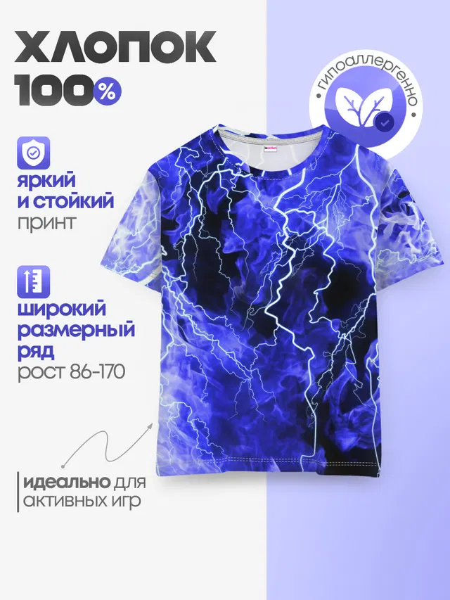МОЛНИЯ BLUE