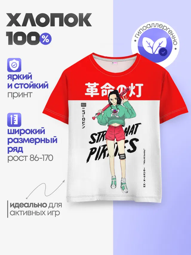 Детская базовая футболка