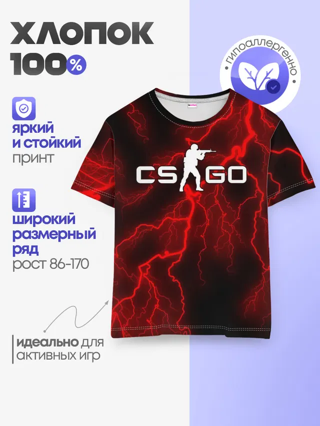 Детская базовая футболка