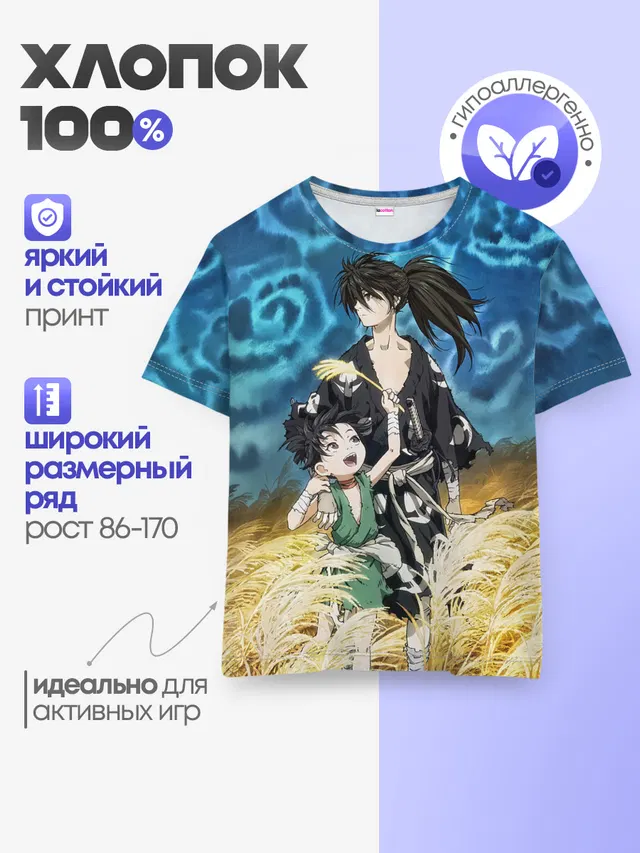 Детская базовая футболка