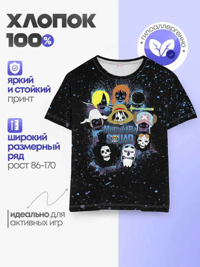 Детская базовая футболка