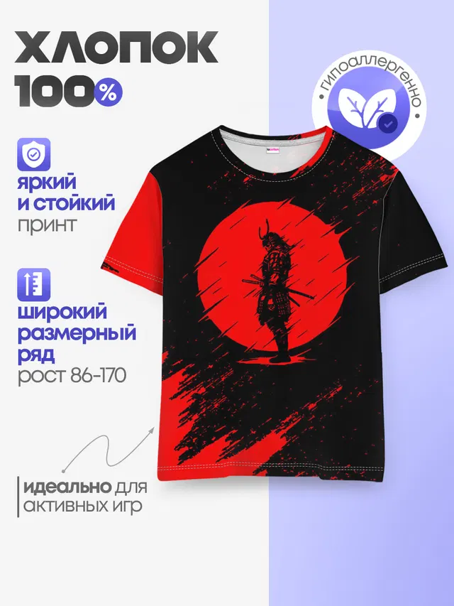 Детская базовая футболка