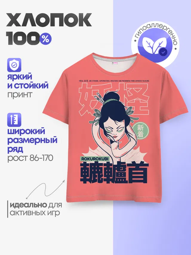 Детская базовая футболка