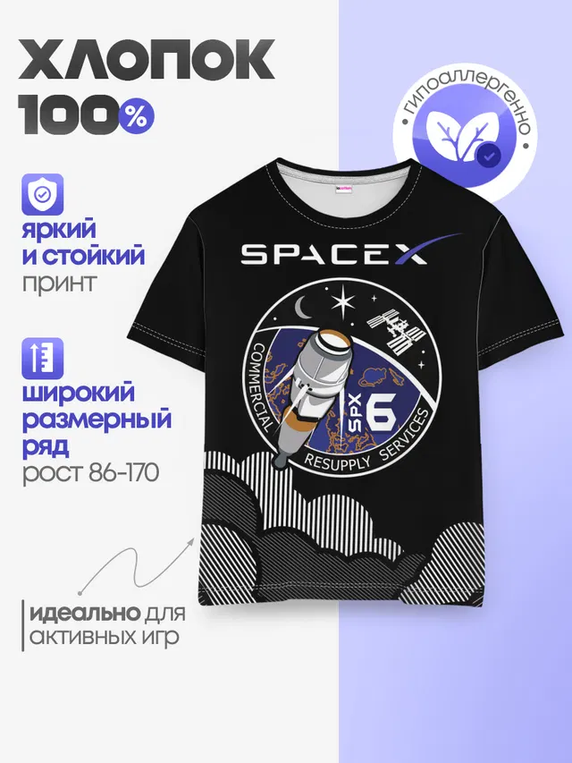 Детская базовая футболка
