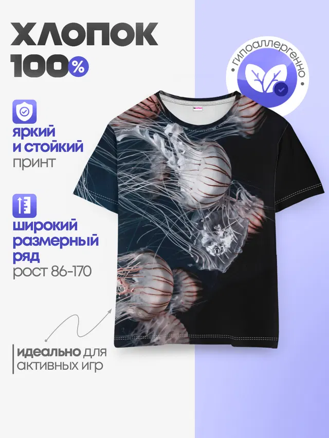 Детская базовая футболка