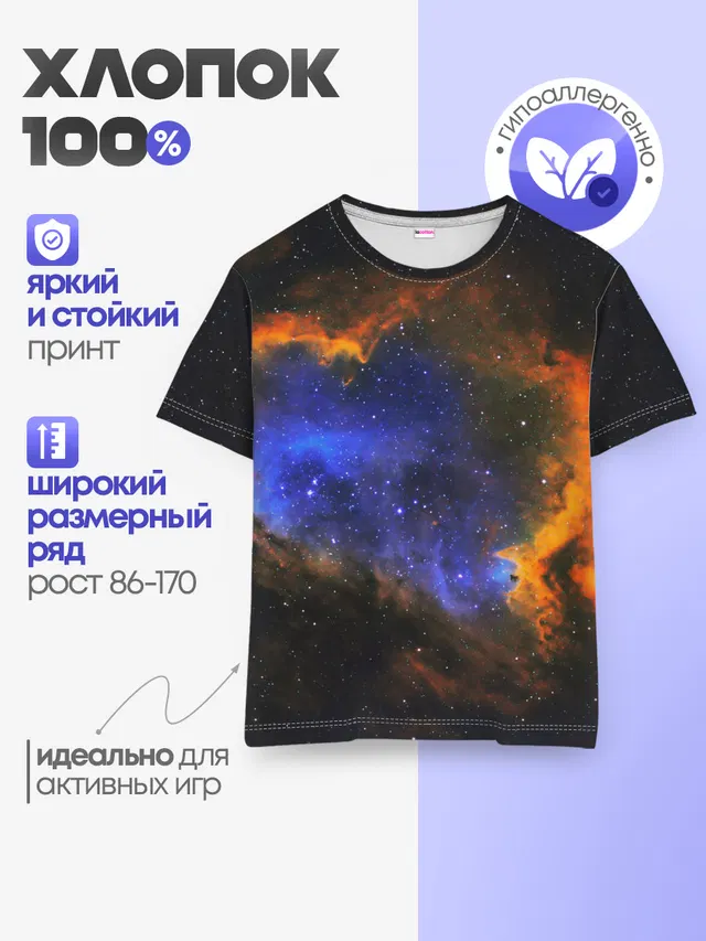 Детская базовая футболка
