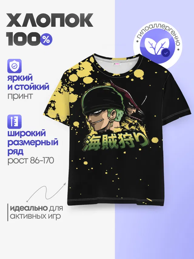 Детская базовая футболка