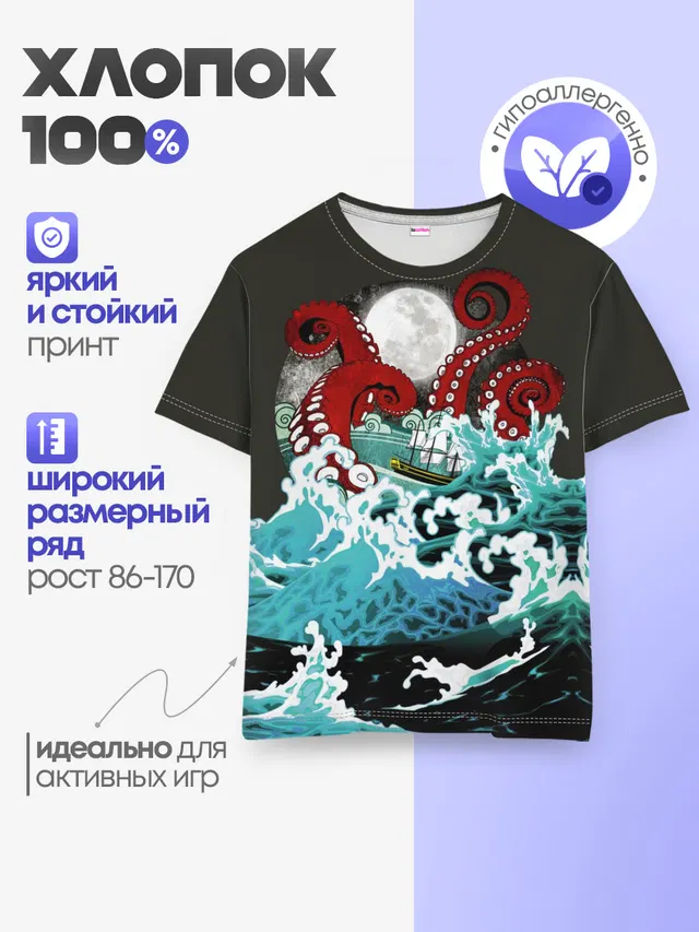 Детская базовая футболка
