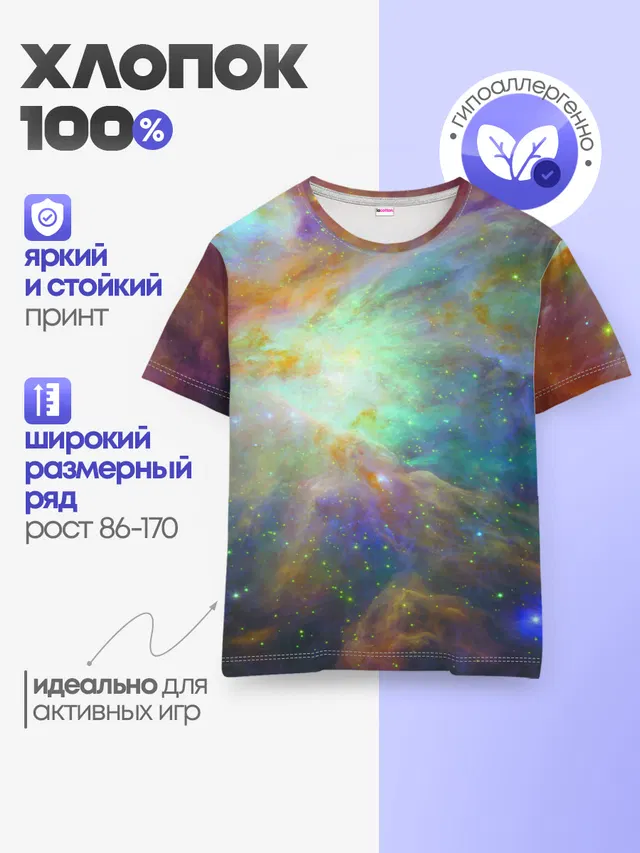 Детская базовая футболка