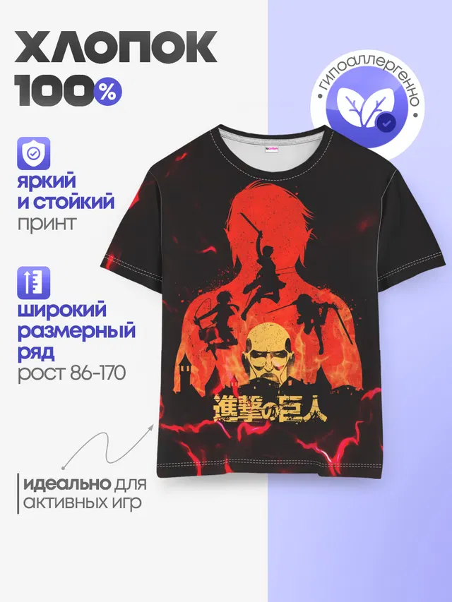 Детская базовая футболка