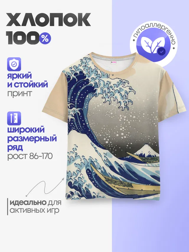 Детская базовая футболка