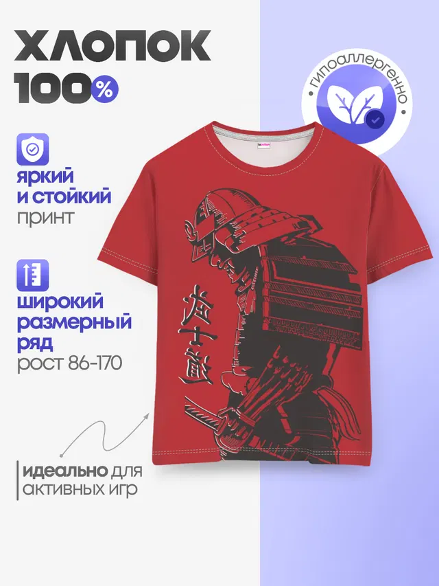 Детская базовая футболка